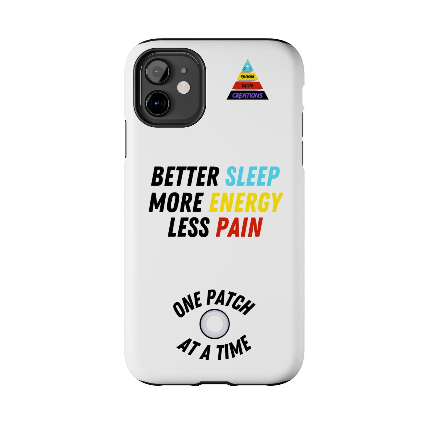 One Patch at a Time Tough Phone Cases