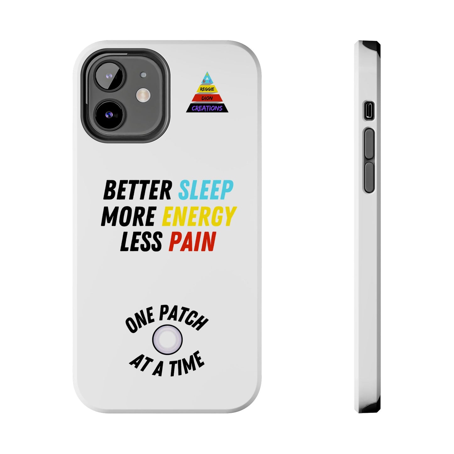 One Patch at a Time Tough Phone Cases