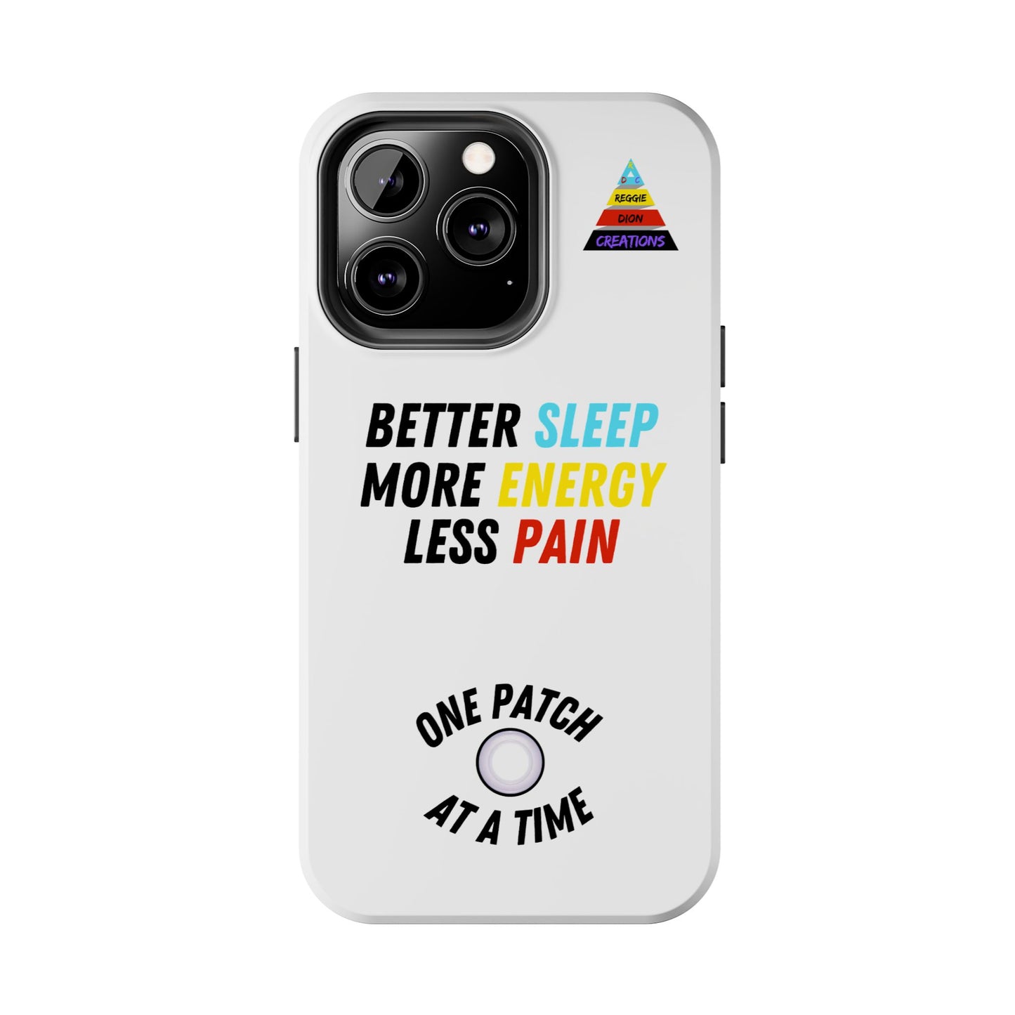 One Patch at a Time Tough Phone Cases
