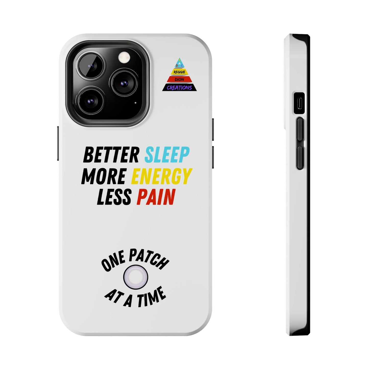 One Patch at a Time Tough Phone Cases