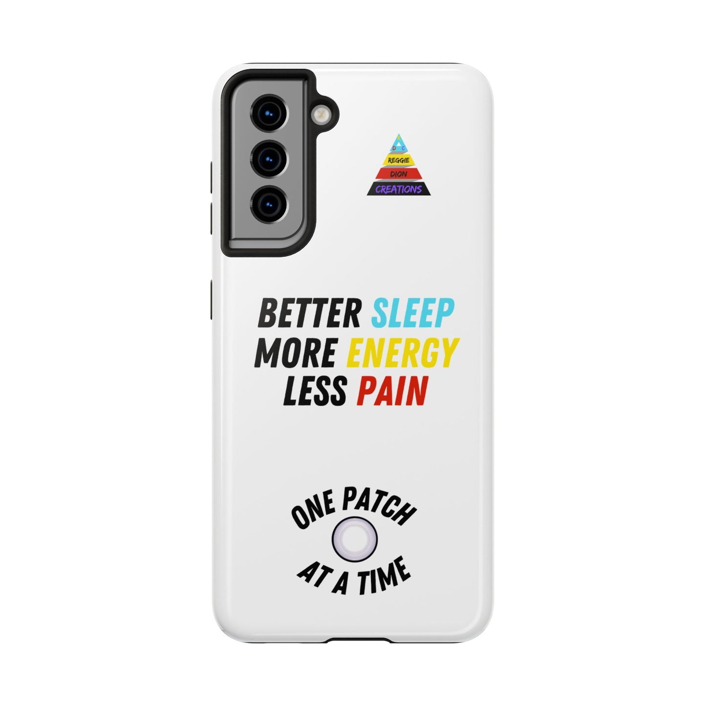 One Patch at a Time Tough Phone Cases