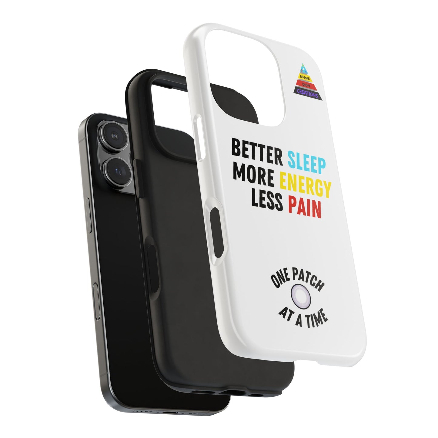 One Patch at a Time Tough Phone Cases