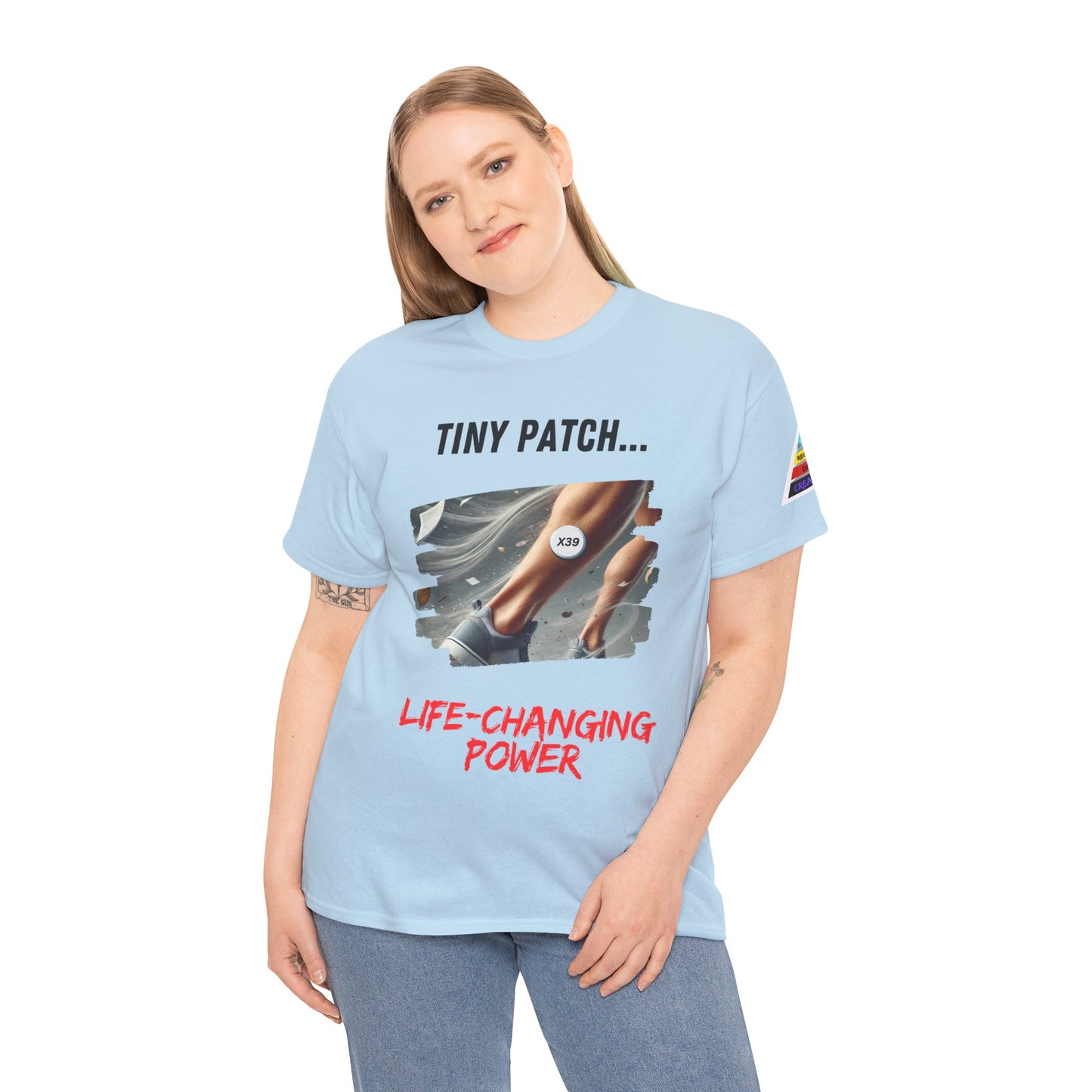 Unisex Tee for Stem Cell Reactivation Patch