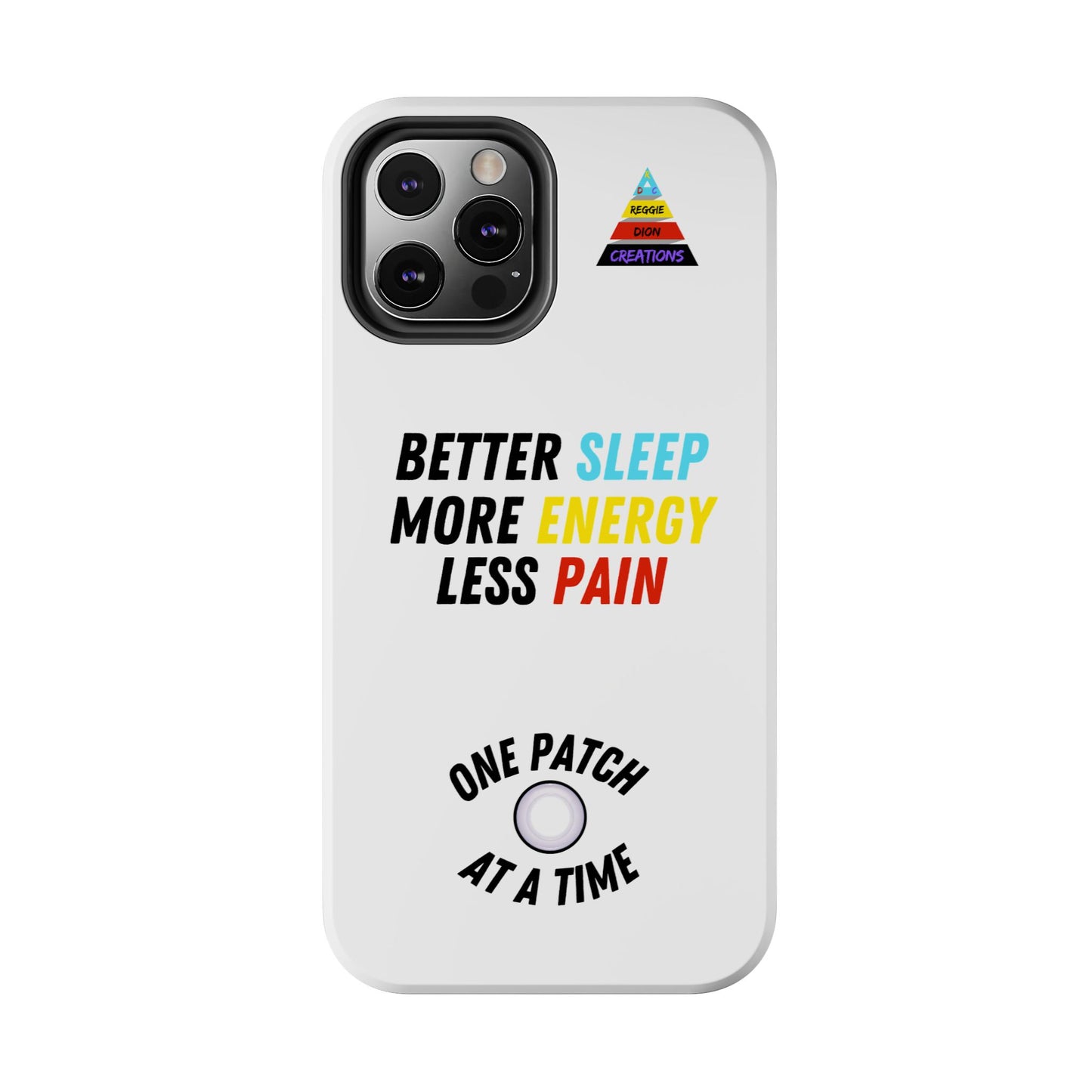 One Patch at a Time Tough Phone Cases
